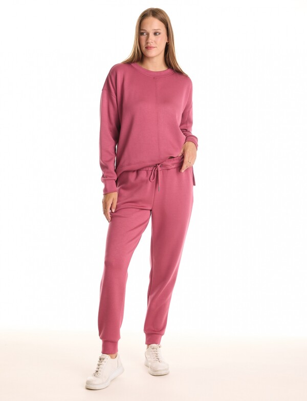 Jogger Basico ROSA OSCURO