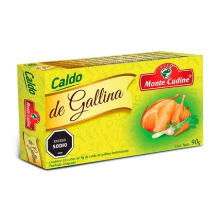 CALDO MONTE CUDINE X10U GALLINA CALDO MONTE CUDINE X10U GALLINA