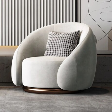 POLTRONA ARRONDI BLANCO