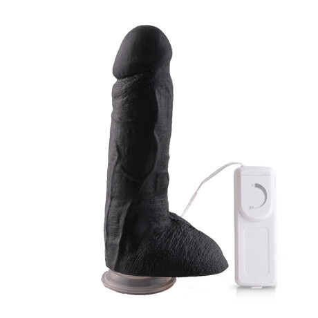 Vibrador Realístico Steve Con Ventosa Negro