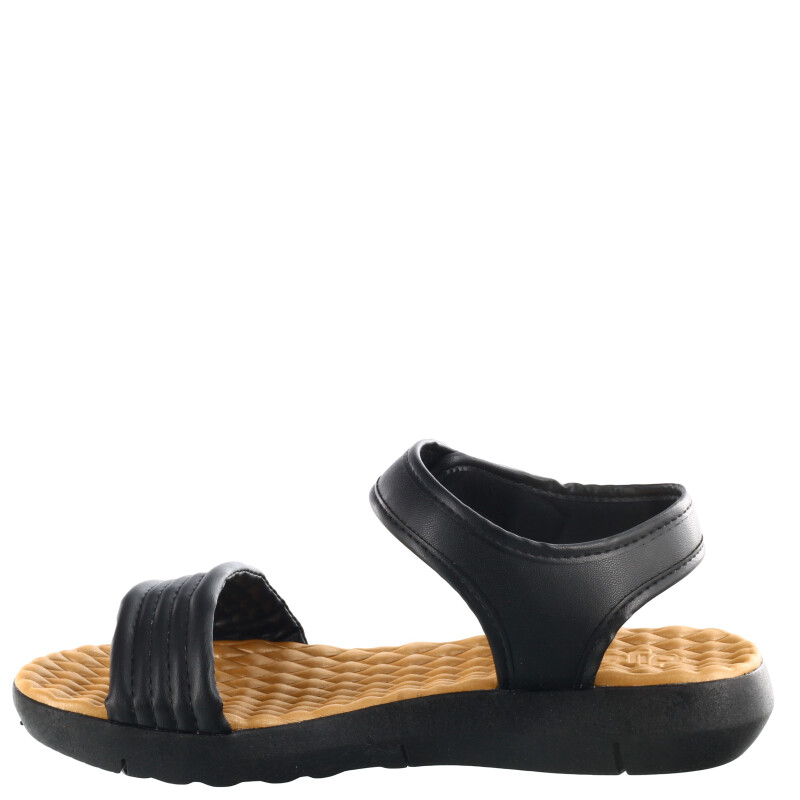 Sandalia de Mujer DIJEAN TORA con velcro Negro