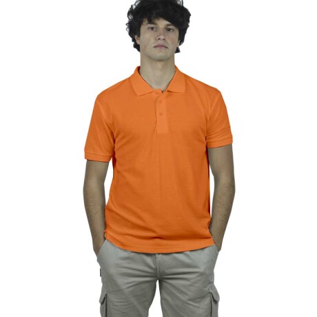 Remera Polo Premium Naranja