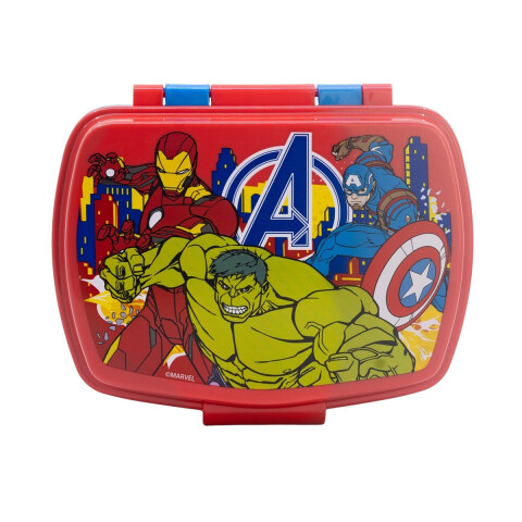Vianda Plástica Funny Avengers 18 cm U