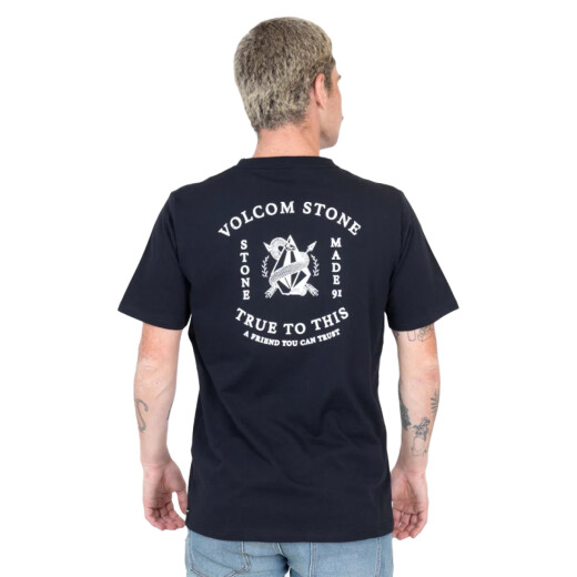 Remera Volcom Ring Ding - Negro Remera Volcom Ring Ding - Negro