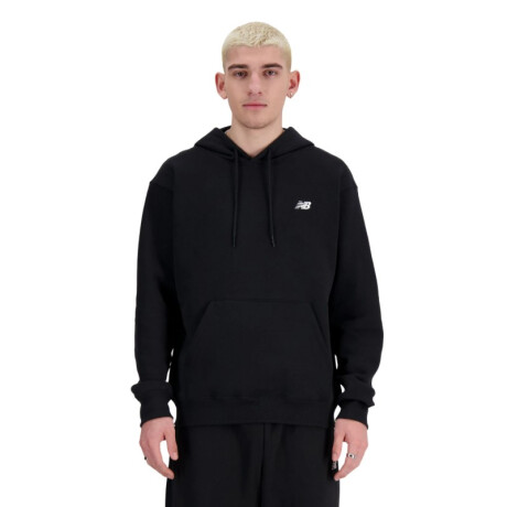 Canguro de Hombre New Balance Small Logo French Terry Hoodie Negro