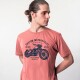 T-Shirt Print V27 Motorcycle Coral