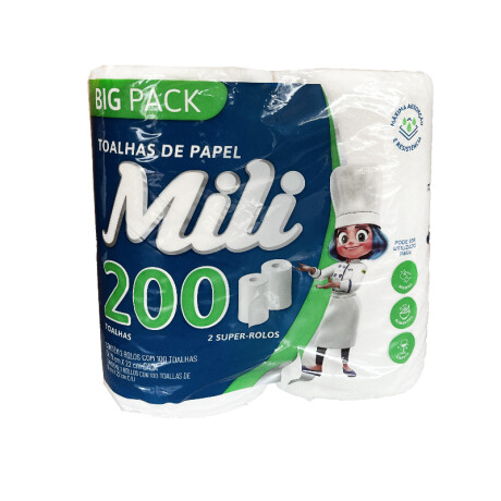 Rollo Cocina MILI 200 Pack X 2 (100 Toallas cada uno) Rollo Cocina MILI 200 Pack X 2 (100 Toallas cada uno)
