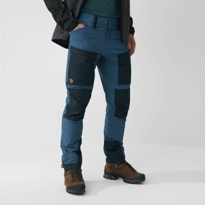 Pantalón Fjallraven Keb Agile Trousers Hombre Indigo Blue-dark Navy