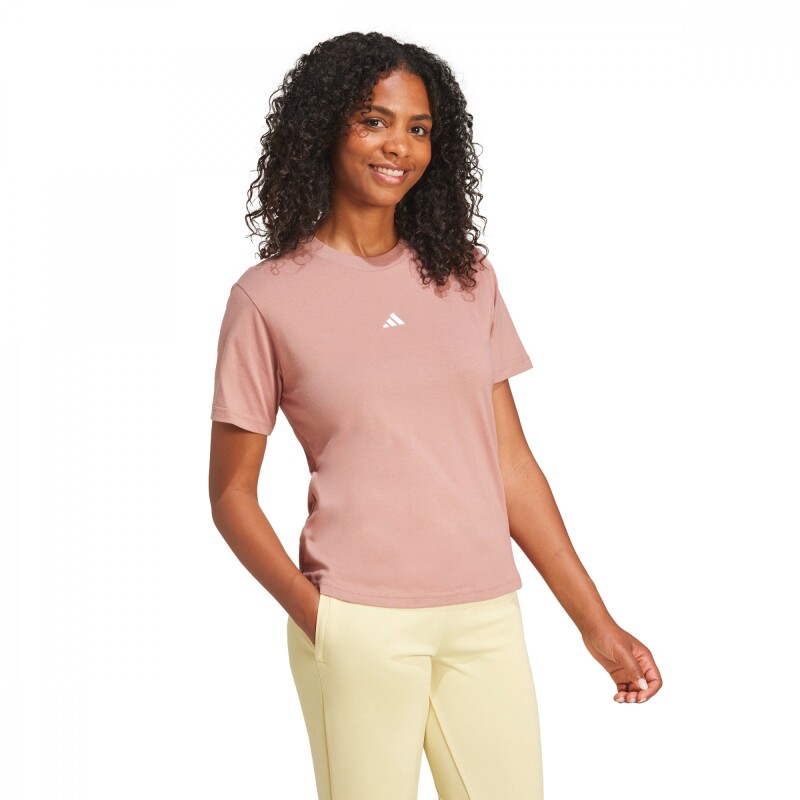 Remera Essentials Small Logo Cotton de Mujer Multicolor