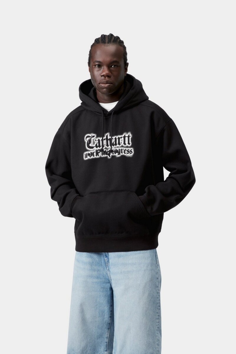 Hooded World Tour Sweat Negro