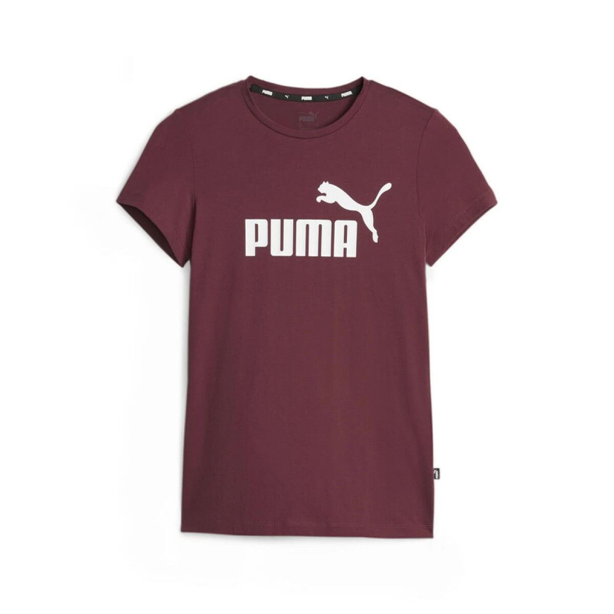 Remera Puma Moda Dama ESS Logo Tee Bordeaux - S/C 