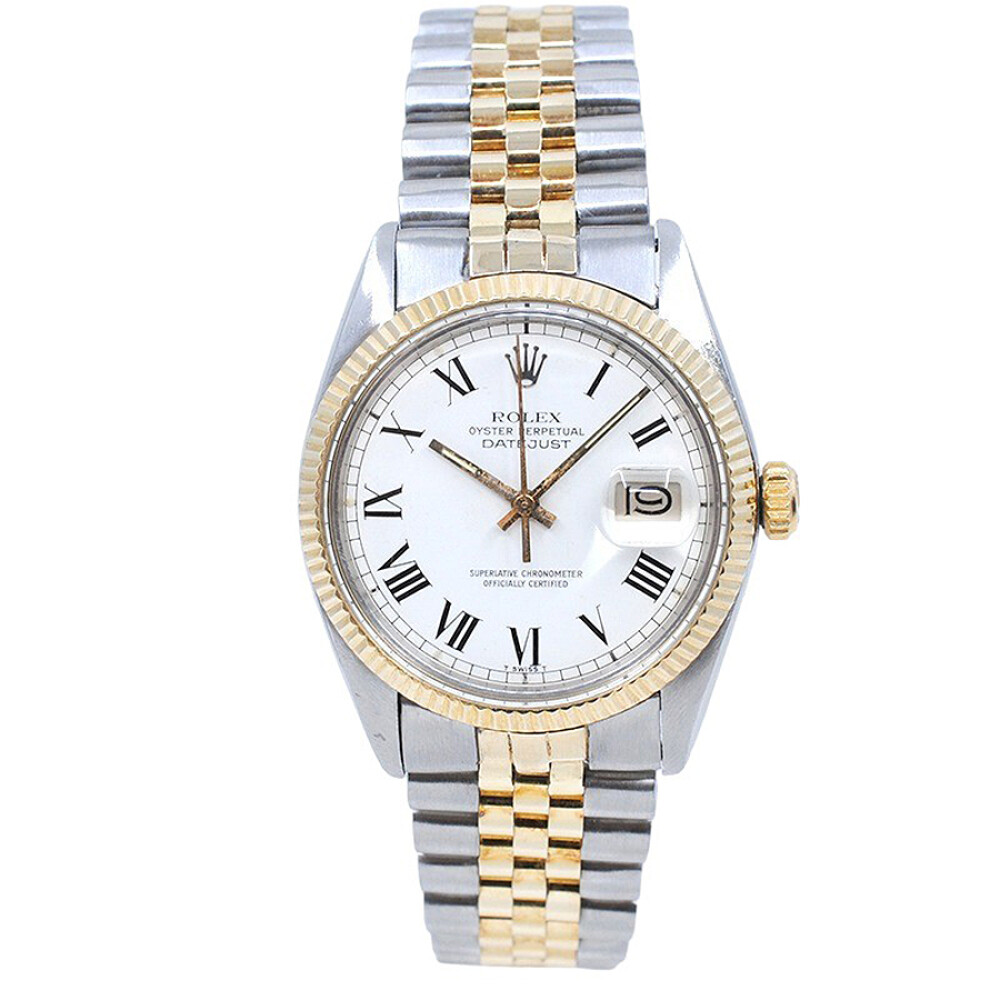 Rolex Date Just 16030 Acero Y Oro 36 Mm Año 1980 Rolex Date Just 16030 Acero Y Oro 36 Mm Año 1980