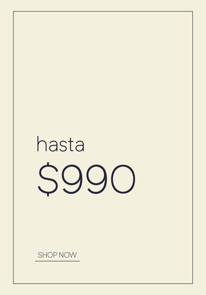 Regalos hasta $990