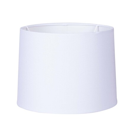 PANTALLA SMALL LINO BLANCO CILINDRO