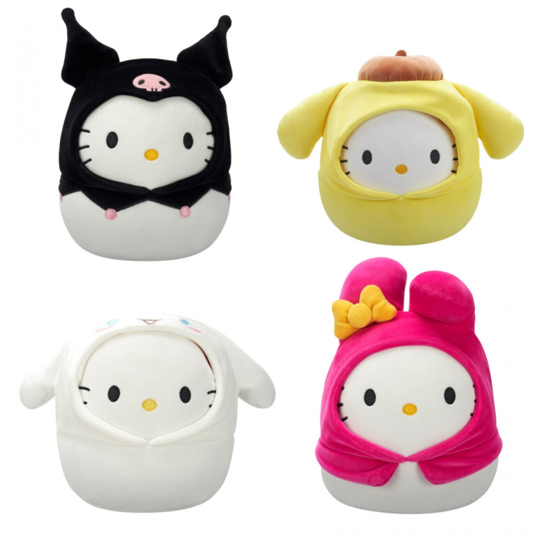 Peluche Squishmallows 20 cm 4 modelos - Hello Kitty Peluche Squishmallows 20 cm 4 modelos - Hello Kitty