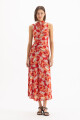 VESTIDO HIBISCUS Rojo