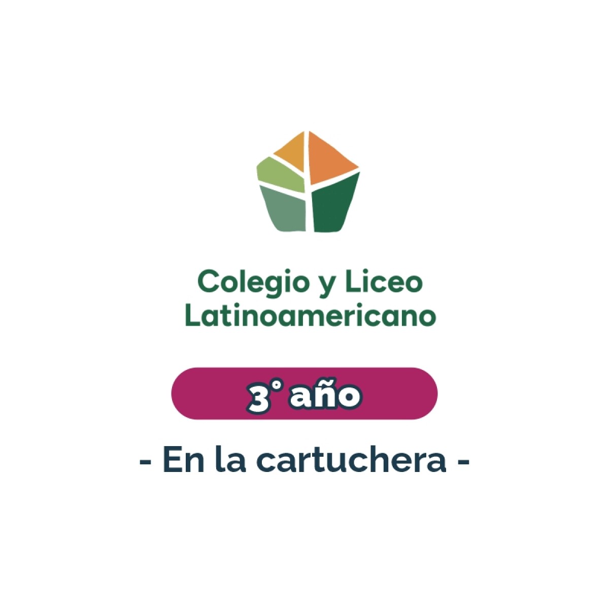 Lista de materiales - Primaria 3° año cartuchera Latinoamericano 