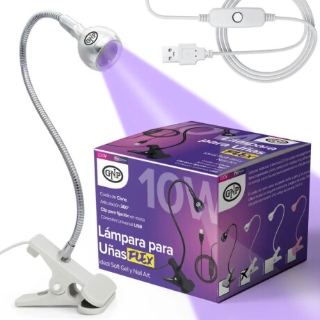 Lampara Para Uñas Flex 10 Watts GNP Lampara Para Uñas Flex 10 Watts GNP