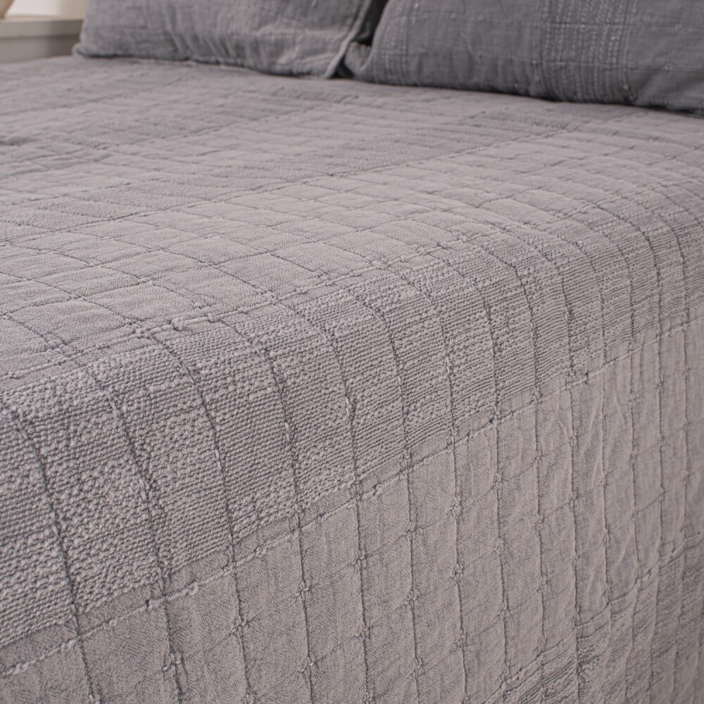 Cubrecama Col.Finezza Serena Gris King