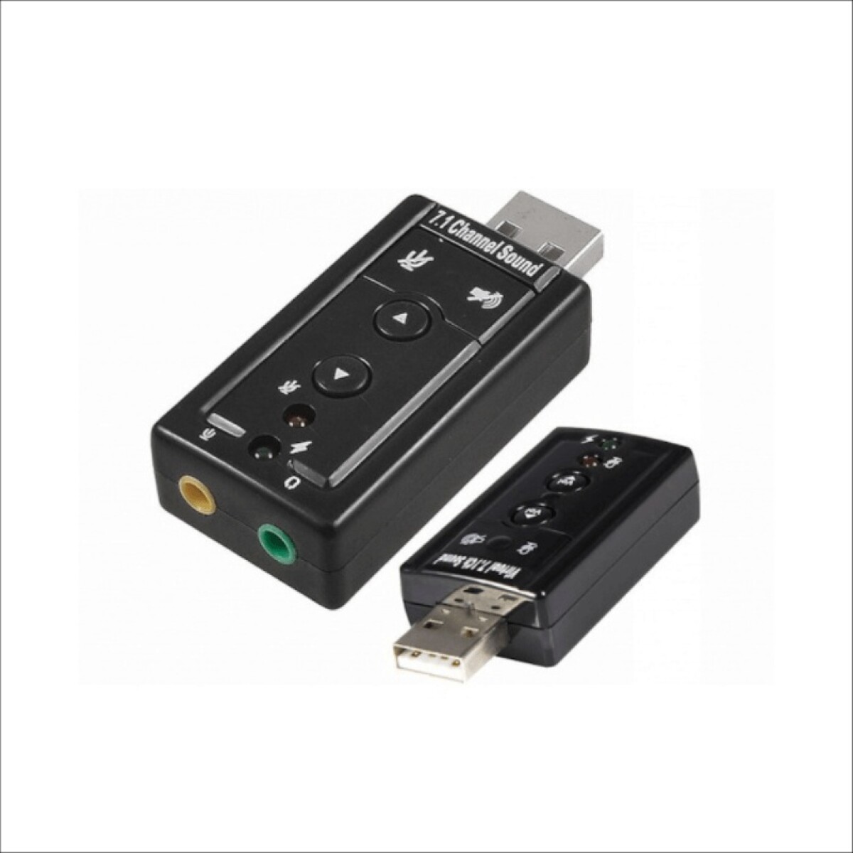 Tarjeta de Sonido Externa USB 2.0 a Audio Virtual 7.1 