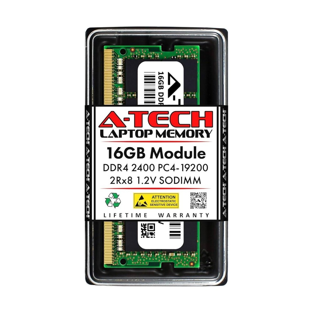 Memoria RAM A-Tech 16GB DDR4 2400MHz Memoria RAM A-Tech 16GB DDR4 2400MHz