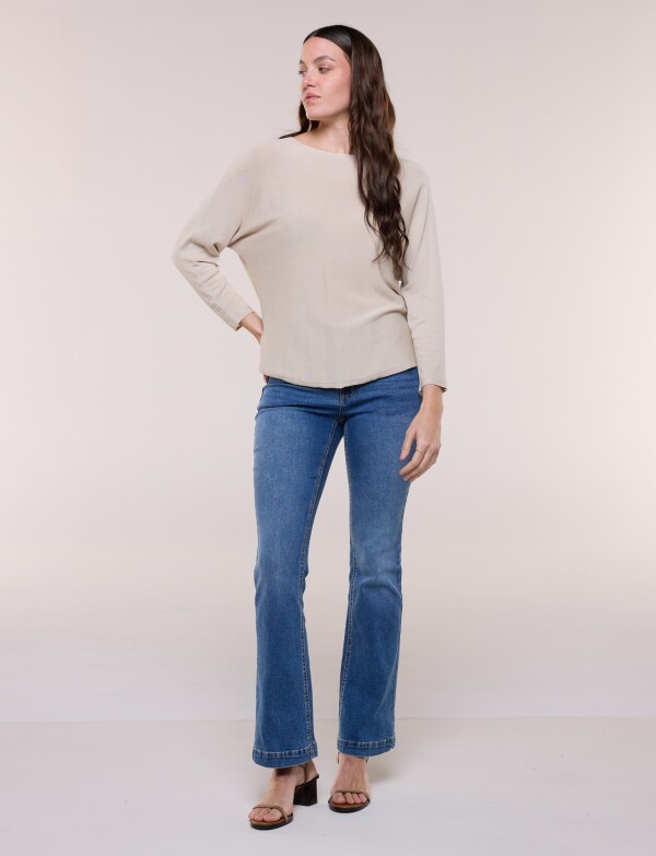 Buzo Básico Manga Dolman BEIGE