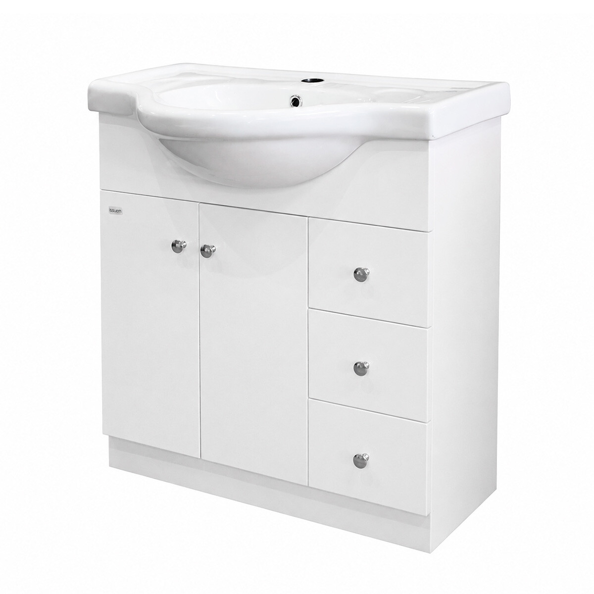 Mueble De Baño Blanco Con Bacha 