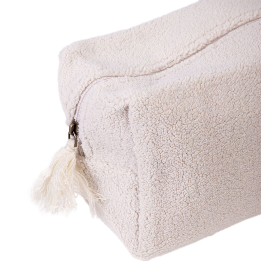 NECESSAIRE CORDERITO NATURAL-BEIGE