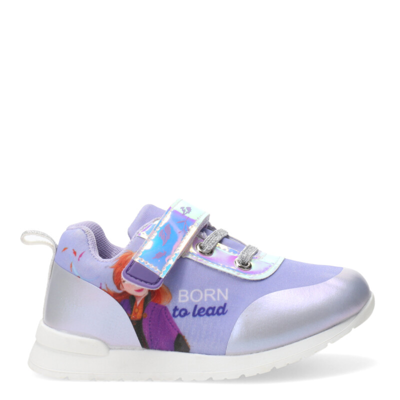 Championes de Niños Disney Born to Lead Frozen Lila - Gris