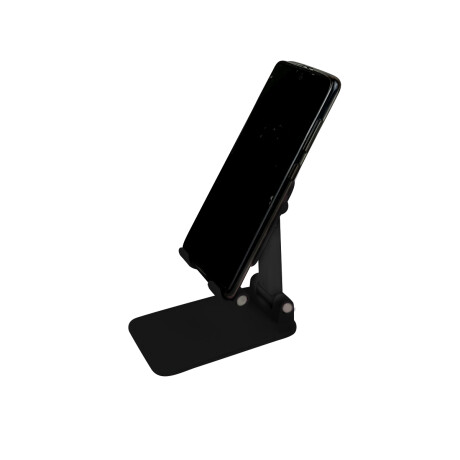 Soporte para celular regulable Negro