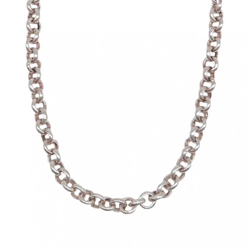 Cadena rolo - Plata 925 - sin piedra -CD5089 sinpiedra