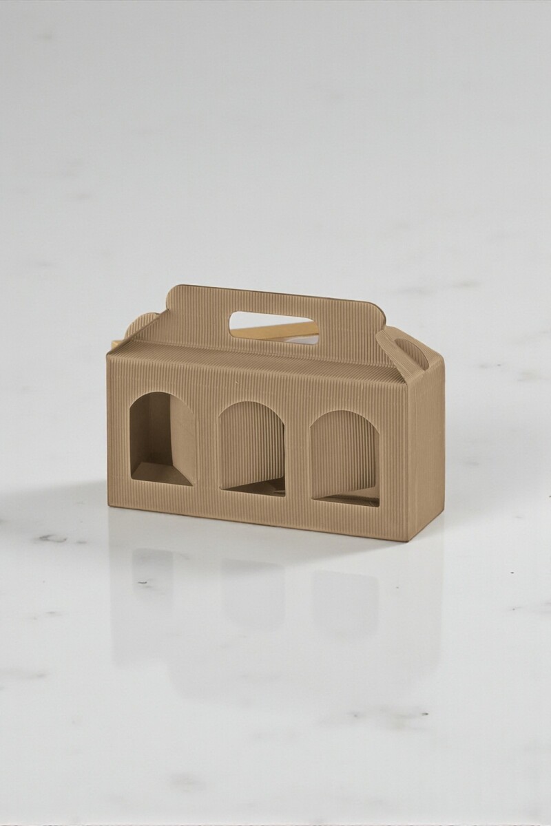 Caja corrugado 3 ventanas 25x8x12 - 35290 - AVANA 