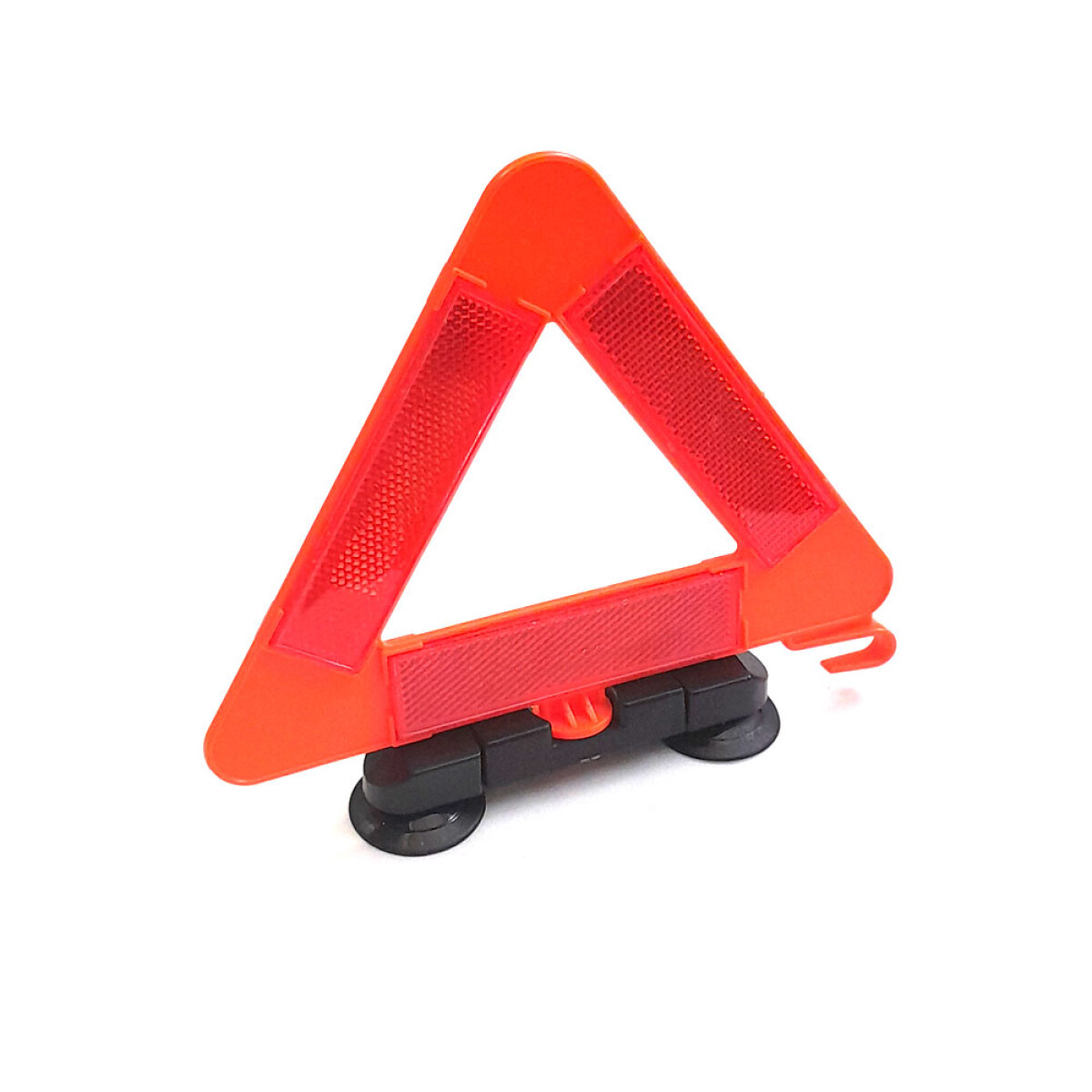 SEÑALIZACION - BALIZA TRIANGULO CON SOPORTE 17CM - 