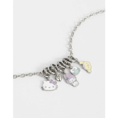 Collar Multicharm ''hello Kitty'' Combinacion Multicolor