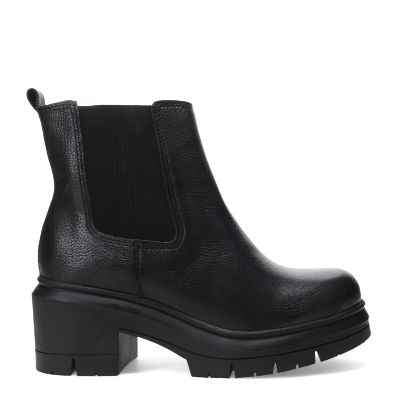 Botas de Mujer Bottero BORY elastico de Cuero Negro