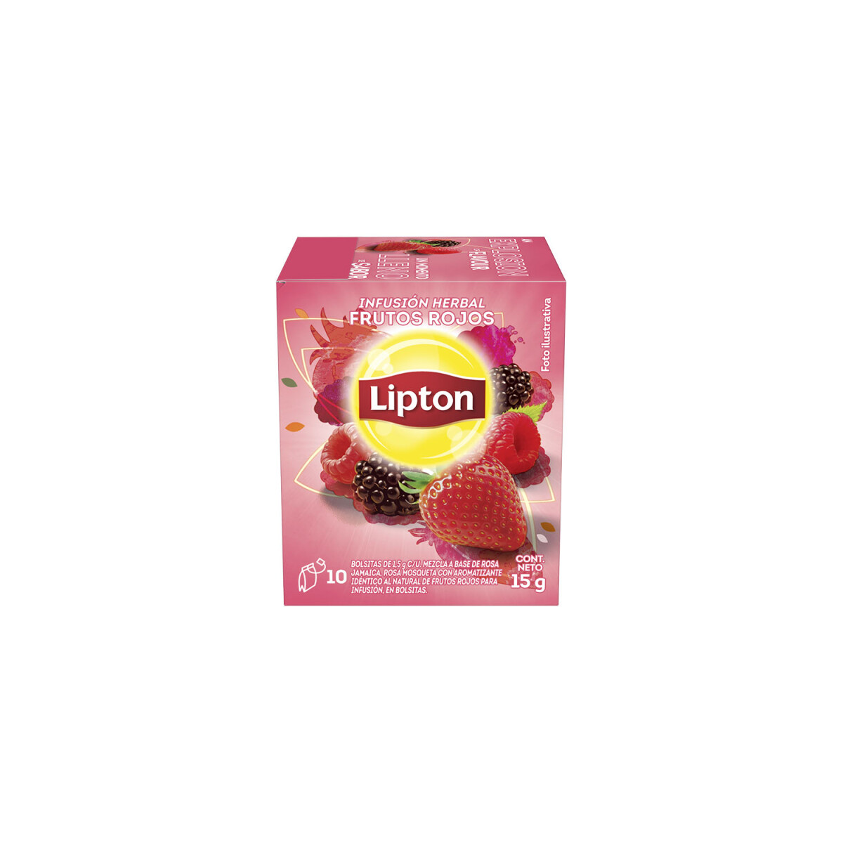 TE LIPTON FRUTOS ROJOS x 10 sob 