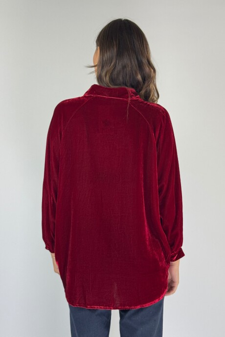 CAMISA BEYONCE Bordeaux