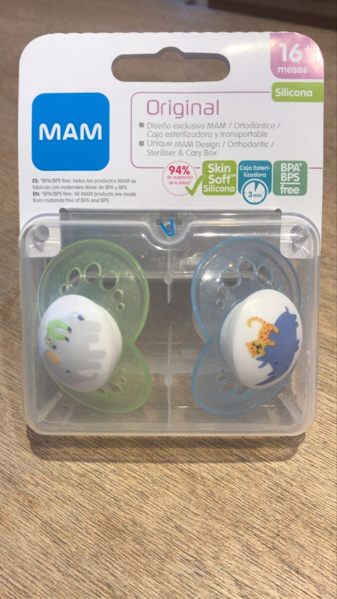 CHUPETE MAM AIR NIGHT 16+PACK X2 