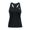 Musculosa Under Armour Tech Mesh Racer de Mujer - 1328962-002 Blanco-negro