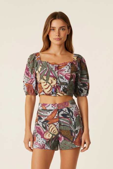 Blusa Xalira Estampado 1