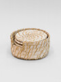 Posa Vaso Angra, Set 6pcs Crudo / Natural
