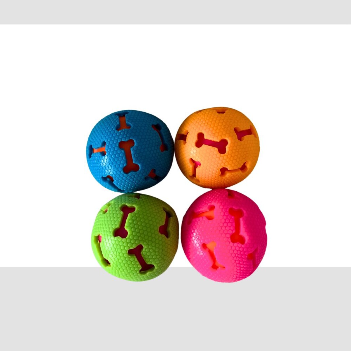 Juguete Pelota con Sonido (Huesos) 7,6 cm 