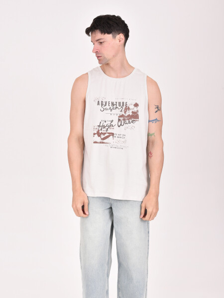 MUSCULOSA SAN DIEGO GRIS CLARO