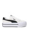 Championes de Mujer Puma Court Classic Vulc Fs Plataforma Blanco - Negro