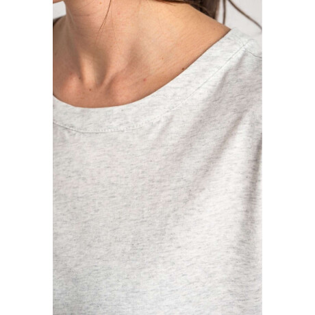 Remera Gris Melange