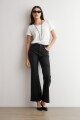 Pantalón oxford Turner engomado negro