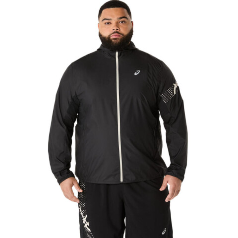 Casaca Running Asics Icon Jacket Hombre Performance Black