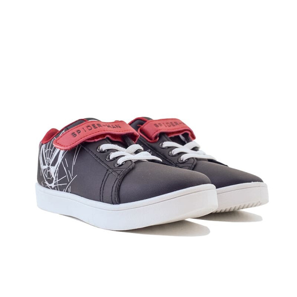 Championes Marvel Spiderman Casual de Niños - SPICFW24001 Negro-rojo