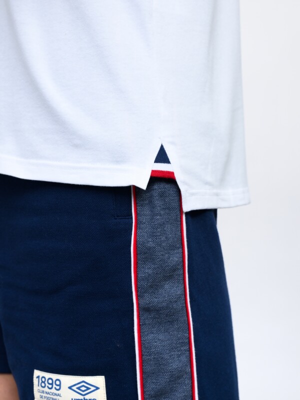 REMERA POLO ENKEL Nacional Hombre Blanco