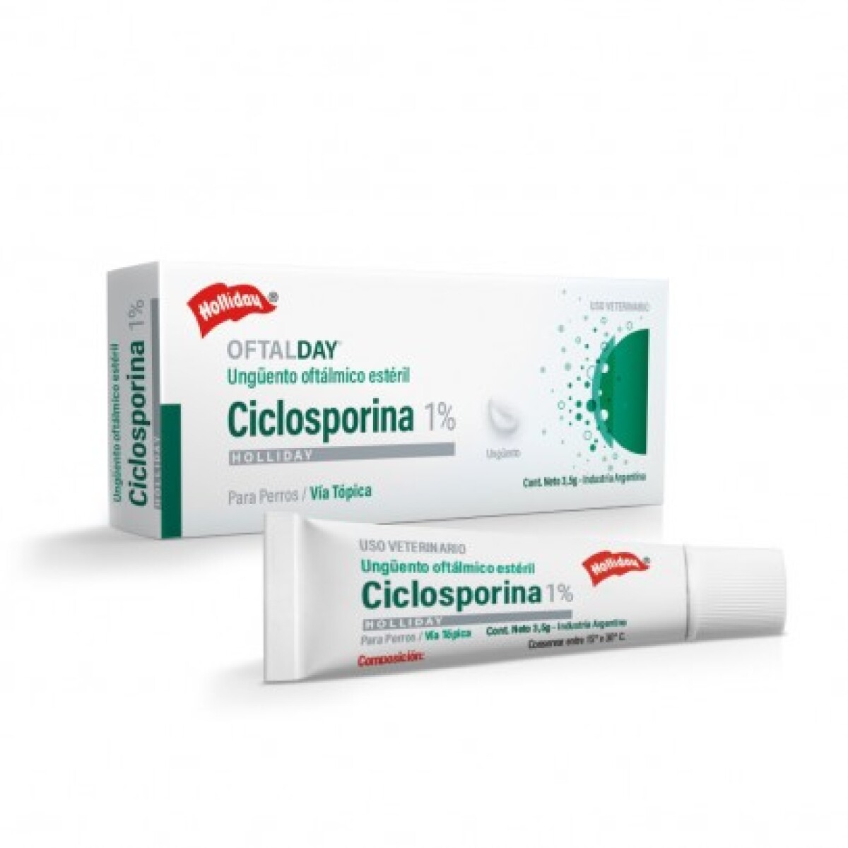 Ciclosporina 1% Oftalday 